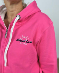 Herzlein® Sweatjacke "Summer Love" in Pink