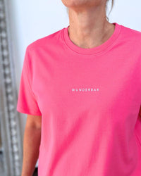 Herzlein® T-Shirt Essentials - "WUNDERBAR" in Pink