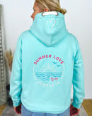 Herzlein® Sweatjacke "Summer Love" in Mint