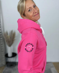 Herzlein® Sweatjacke "Summer Love" in Pink