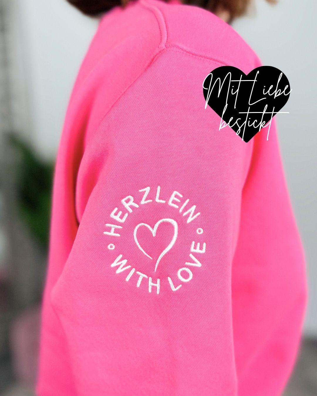 Herzlein® Sweatshirt "Herzchen" in Pink