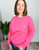 Herzlein® Sweatshirt "Herzchen" in Pink