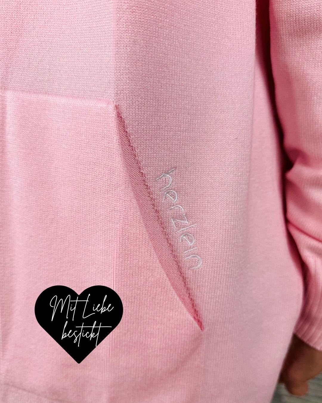 Herzlein® Cardigan in Rosa