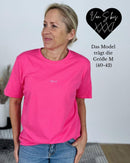 Herzlein® T-Shirt Essentials - "SMILE" in Pink