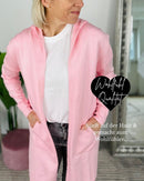 Herzlein® Cardigan in Rosa