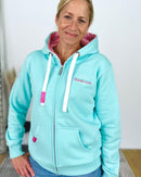 Herzlein® Sweatjacke "Summer Love" in Mint