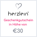 Herzlein® Geschenkgutschein i.H.v. €30