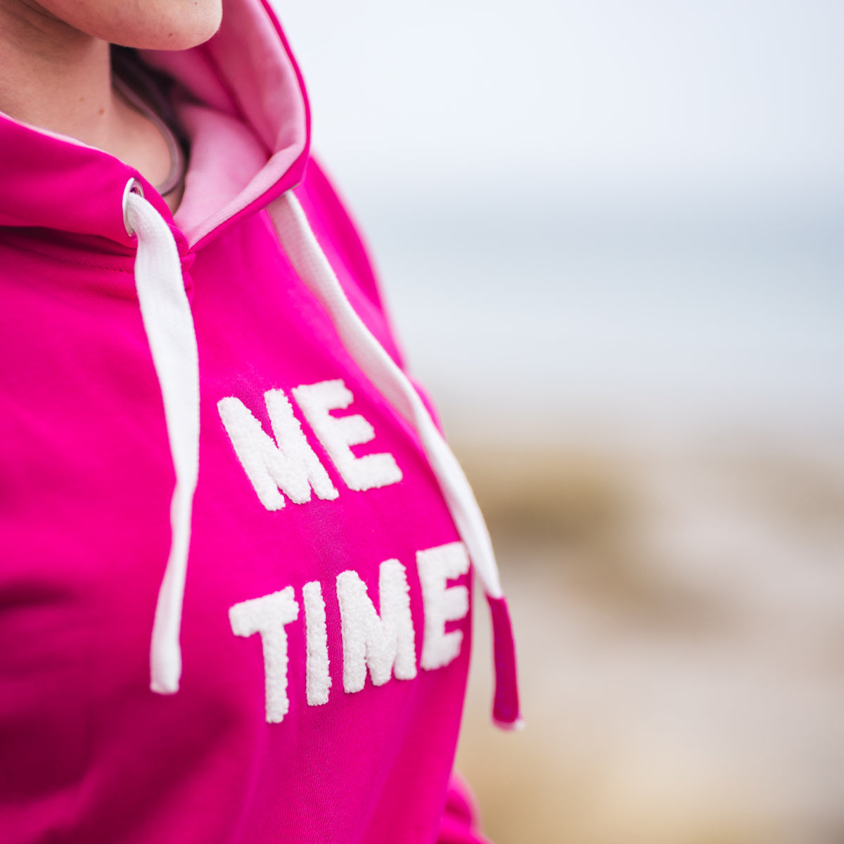 Herzlein® Hoodie "ME TIME" in Pink