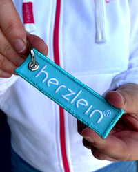 Herzlein® Schlüsselanhänger HAPPY in Mint
