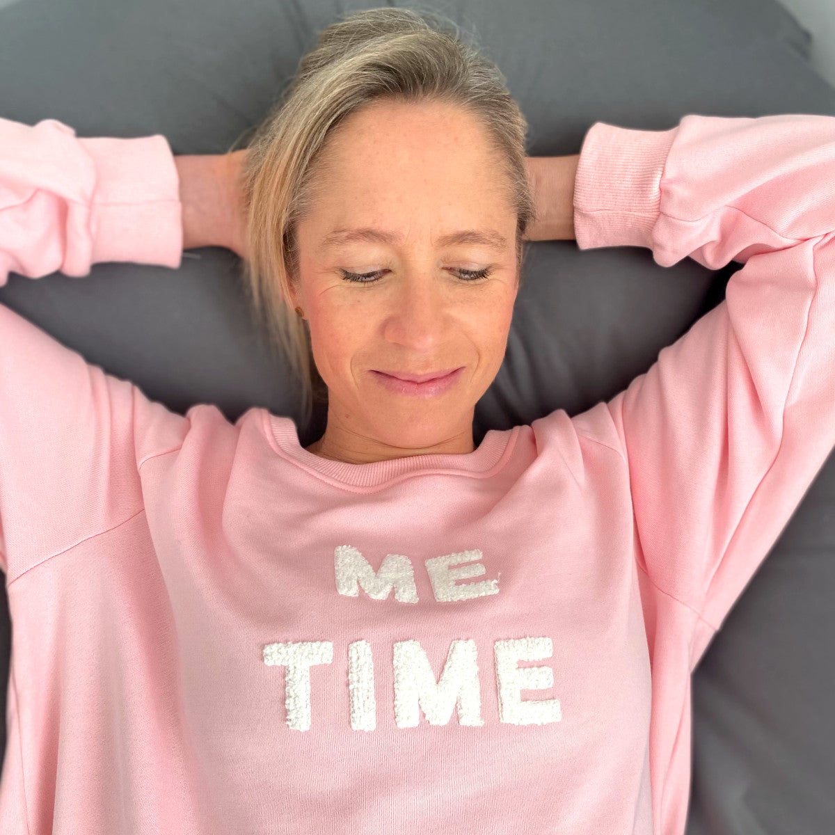 Herzlein® Sweatshirt "ME TIME" in Rosa
