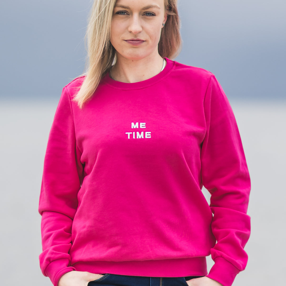 Herzlein® Sweatshirt "ME TIME" in pink