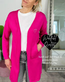 Herzlein® Cardigan "Vanessa" in Fuschia