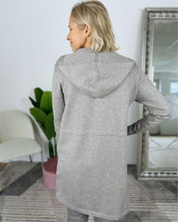 Herzlein® Cardigan in Hellgrau