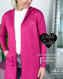 Herzlein® Cardigan in Himbeere