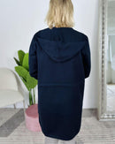 Herzlein® Cardigan in Navy Blau