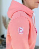  Herzlein® Cosy Hoodie "Herzchen" in Coral
