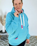 Herzlein® Cosy Hoodie "Herzchen" in Himmelblau