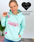 Herzlein® Hoodie "Vintage" in Mint