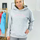 Herzlein® Hoodie in Hellgrau meliert