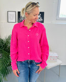 Herzlein® Musselin Bluse in Pink