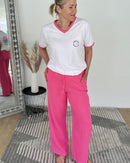 Herzlein® Musselin Hose  Pink