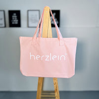 Herzlein® Shopper Tasche in Rosa