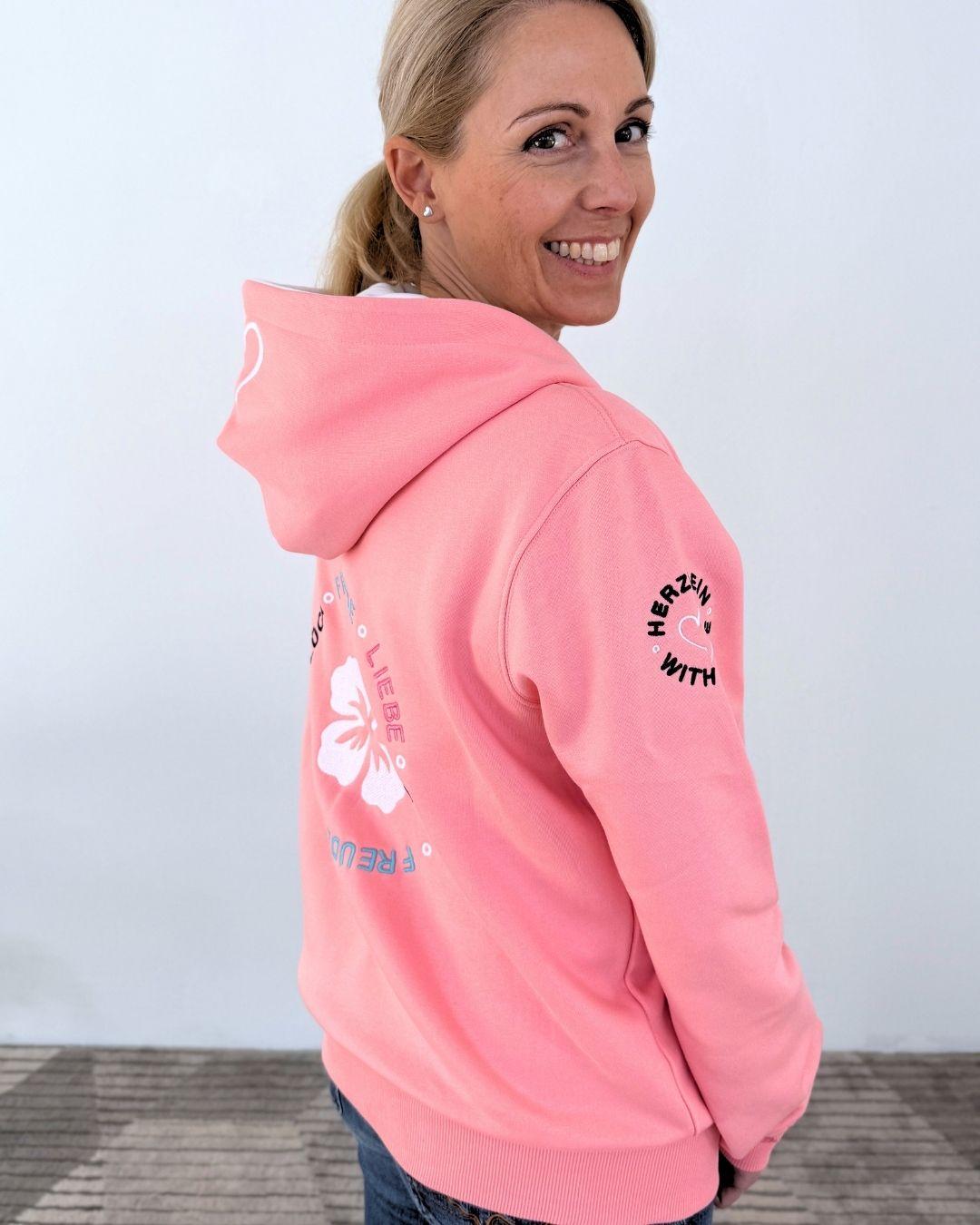 Herzlein_Sweatjacke_Freude_Liebe_Glck_in_Coral