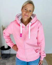 Herzlein® Sweatjacke "Herzchen" in Rosa