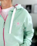 Herzlein® Sweatjacke "Alpenliebe" in Mint