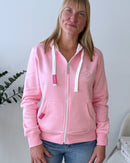 Herzlein® Sweatjacke "Hello Sunshine" in Rosa