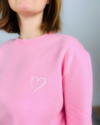 Herzlein® Sweatshirt "Herzchen" in Rosa