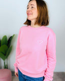Herzlein® Sweatshirt "Herzchen" in Rosa