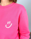 Herzlein_Sweatshirt_Smiley_in_Pink