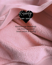 Herzlein® Sweatshirt "Smiley" in Rosa