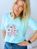 Herzlein® T-Shirt "Find Your Inner Peace" in Mint