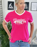 Herzlein® T-Shirt "Flowers" in Pink