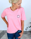 Herzlein_T-Shirt_Happy_Life_in_Coral