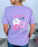 Herzlein_T-Shirt_Happy_Life_in_Lavendel