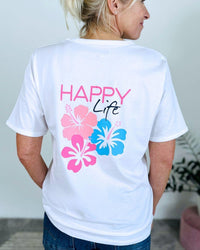 Herzlein_T-Shirt_Happy_Life_in_Weiss