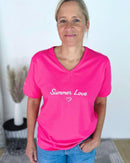 Herzlein® T-Shirt "Summer Love" in Pink