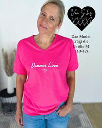 Herzlein® T-Shirt "Summer Love" in Pink