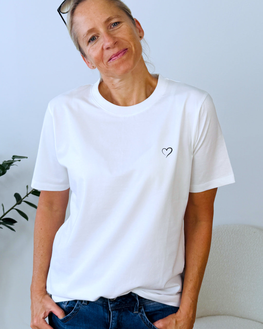 Herzlein® T-Shirt Essentials - "Herzchen in Schwarz"