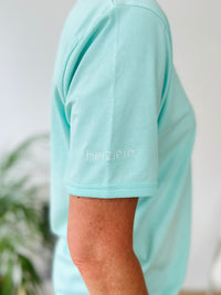 Herzlein® T-Shirt mit "Herzchen-Stick" in Mint