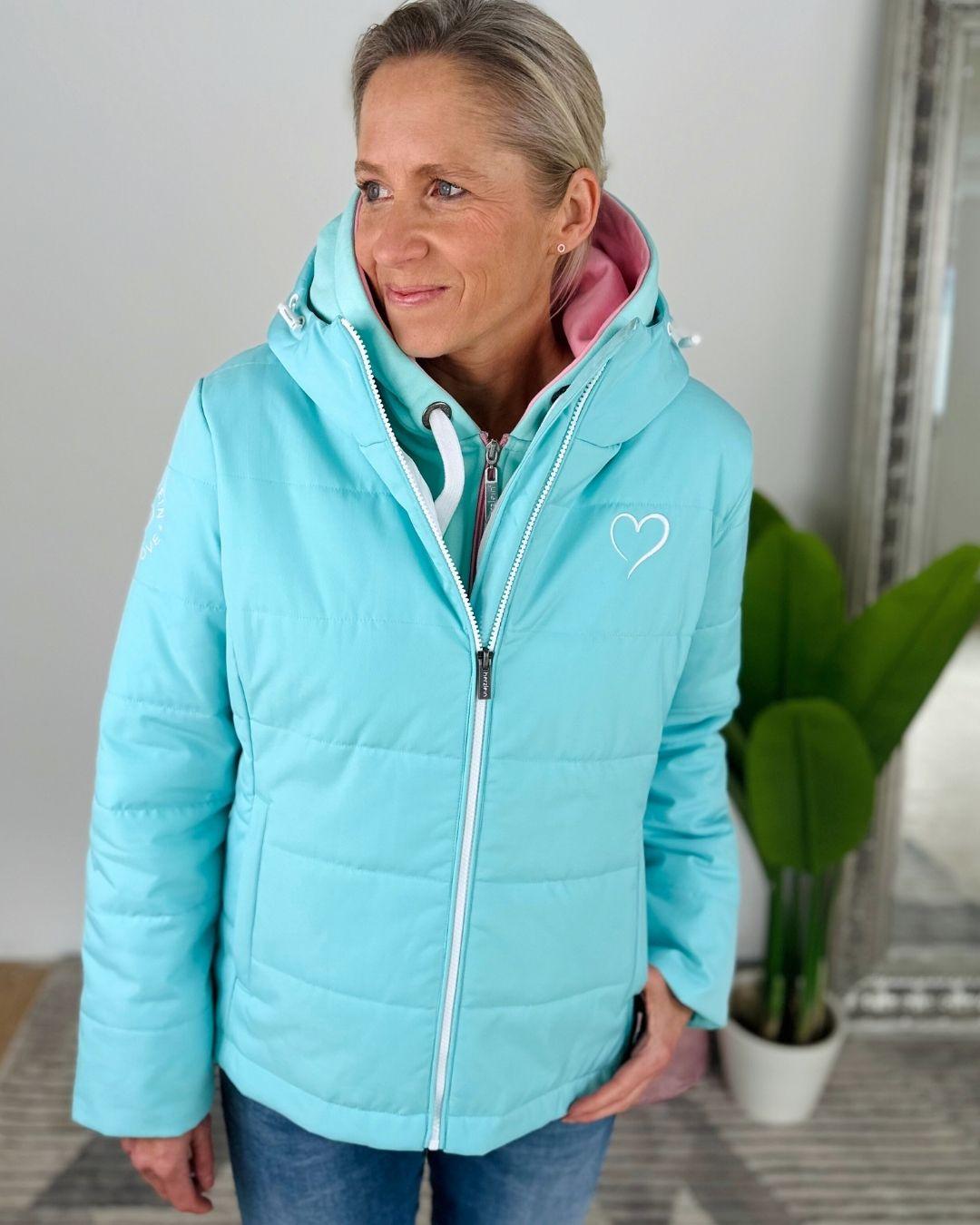 Herzlein® Winterjacke in Mint