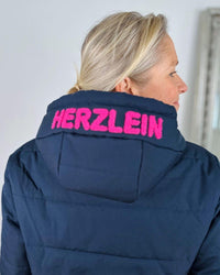 Herzlein® Winterjacke in Navy Blau