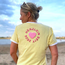 Herzlein® T-Shirt für Damen mit Flausch-Stick "LOVE" Damenshirt aus Baumwolle in