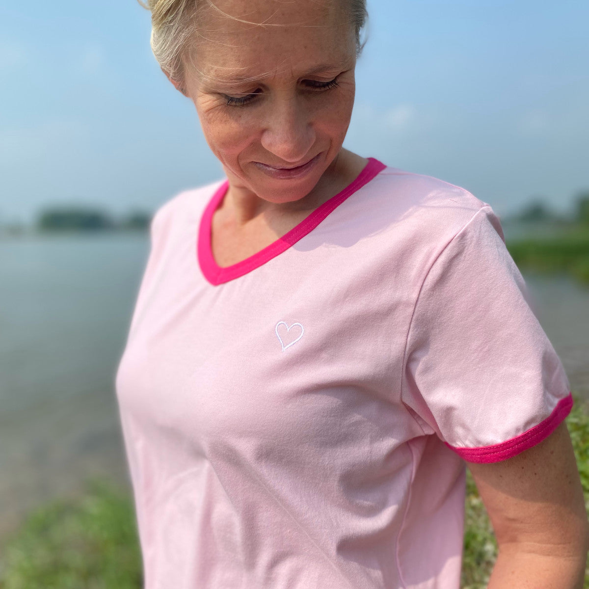 Herzlein® T-Shirt "Louisa" in Rosa