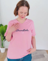 Herzlein® T-Shirt "Strandliebe" in Rosa