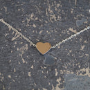 Herzlein® Halskettchen Halskette Kette mit Herz für Damen Frauen
