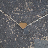 Herzlein® Halskettchen Halskette Kette mit Herz für Damen Frauen